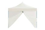 vidaXL Folding Pop-up Party Tent With 8 Sidewalls 3x9 M Cream vidaXL Folding Pop-up Party Tent With 8 Sidewalls 3x9 M Cream