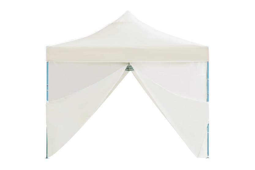 vidaXL Folding Pop-up Party Tent With 8 Sidewalls 3x9 M Cream vidaXL Folding Pop-up Party Tent With 8 Sidewalls 3x9 M Cream