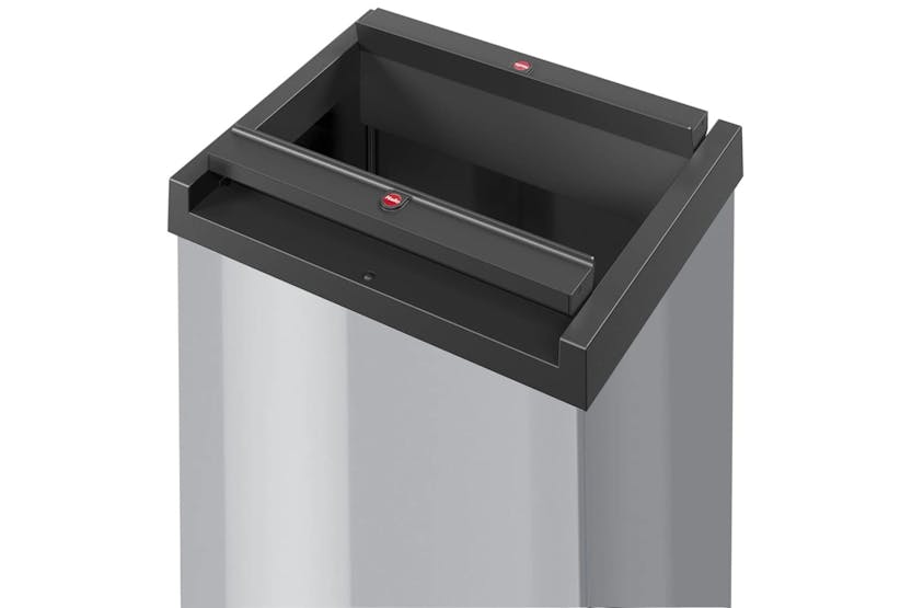 Hailo Waste Bin Big-box Swing Size L 35 L Silver 0840-121 Hailo Waste Bin Big-box Swing Size L 35 L Silver 0840-121