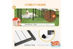 PawHut 16 Panels Heavy Duty Puppy Playpen | Grey PawHut 16 Panels Heavy Duty Puppy Playpen | Grey