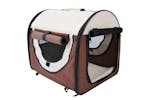 PawHut Small Dog Carrier | Brown PawHut Small Dog Carrier | Brown