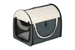 PawHut Small Dog Crate Dog Carrier Folding Bag | Grey PawHut Small Dog Crate Dog Carrier Folding Bag | Grey
