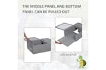 PawHut Outdoor Tortoise Enclosure with Weather Protection | Grey PawHut Outdoor Tortoise Enclosure with Weather Protection | Grey