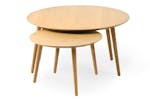 Adda Round Nest of Tables | Natural Adda Round Nest of Tables | Natural