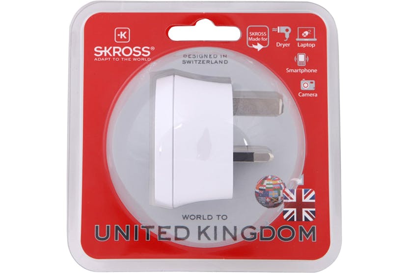 Skross World to UK Travel Adapter | 1.500225-E Skross World to UK Travel Adapter | 1.500225-E