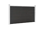 vidaXL Garden Fence Wpc 180x105cm Grey vidaXL Garden Fence Wpc 180x105cm Grey