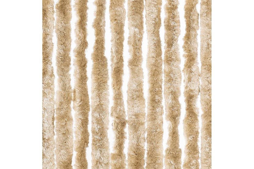vidaXL Insect Curtain Beige 90x220cm Chenille vidaXL Insect Curtain Beige 90x220cm Chenille