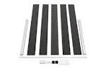 vidaXL Garden Fence Wpc 180x105cm Grey vidaXL Garden Fence Wpc 180x105cm Grey