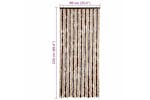 vidaXL Insect Curtain Beige And Light Brown 90x220cm Chenille vidaXL Insect Curtain Beige And Light Brown 90x220cm Chenille