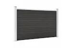 vidaXL Garden Fence Wpc 180x105cm Grey vidaXL Garden Fence Wpc 180x105cm Grey