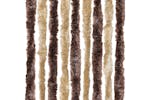 vidaXL Insect Curtain Beige And Light Brown 56x185cm Chenille vidaXL Insect Curtain Beige And Light Brown 56x185cm Chenille