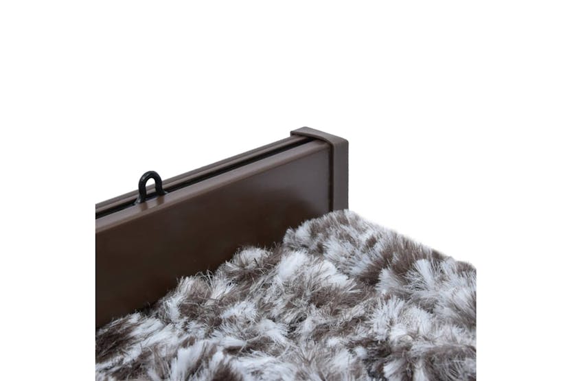 vidaXL Insect Curtain Brown And Beige 90x220cm Chenille vidaXL Insect Curtain Brown And Beige 90x220cm Chenille