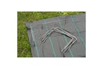 Nature Weed Control Ground Cover Fixing Pegs 20 Pcs 25x20 Cm Metal Nature Weed Control Ground Cover Fixing Pegs 20 Pcs 25x20 Cm Metal
