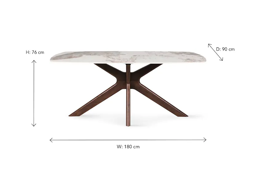 Massa Rectangular Dining Table Massa Rectangular Dining Table