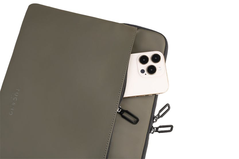 Tucano Gommo MacBook Air 15" and Laptop 14" Sleeve Laptop Bag | Military Green Tucano Gommo MacBook Air 15" and Laptop 14" Sleeve Laptop Bag | Military Green