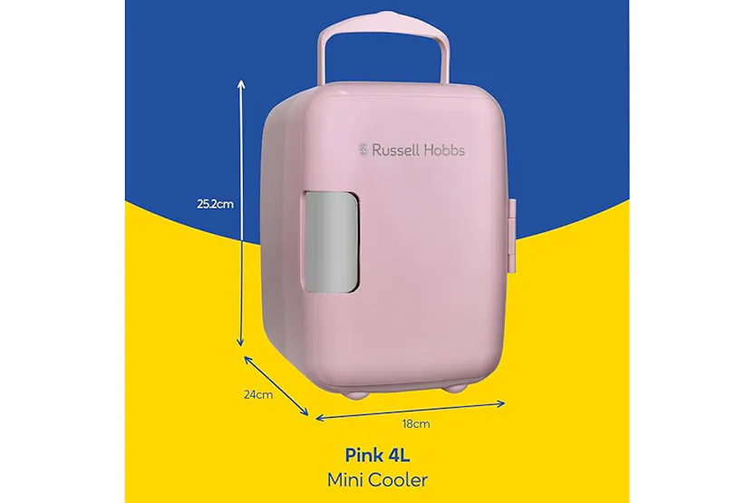 Russell Hobbs Mini Beauty Cooler | Pink | RH4CLR1001P Russell Hobbs Mini Beauty Cooler | Pink | RH4CLR1001P