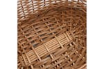 vidaXL Firewood Basket With Carrying Handles 58x42x29cm Natural Willow vidaXL Firewood Basket With Carrying Handles 58x42x29cm Natural Willow