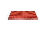 vidaXL Awning Top Sunshade Canvas Orange And Brown 400x300cm vidaXL Awning Top Sunshade Canvas Orange And Brown 400x300cm