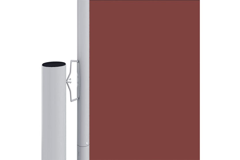 vidaXL Retractable Side Awning Brown 160x1200cm vidaXL Retractable Side Awning Brown 160x1200cm