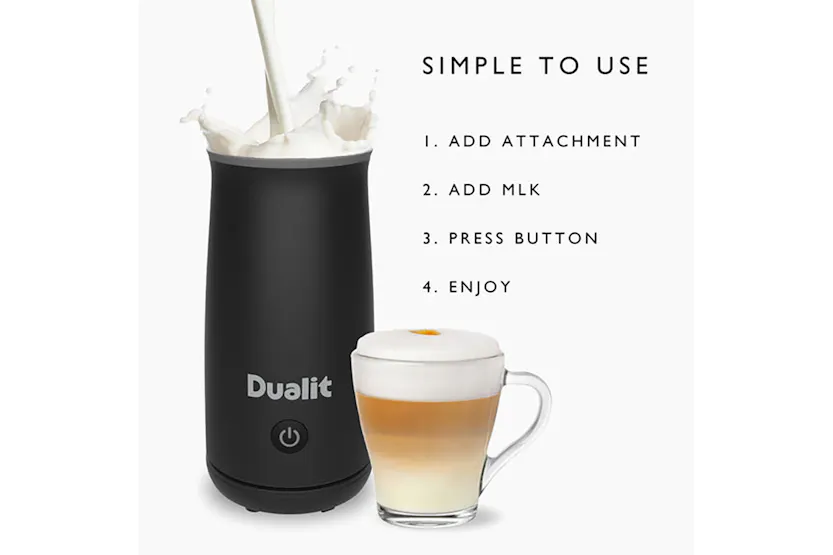 Dualit Handheld Milk Frother | Black Dualit Handheld Milk Frother | Black