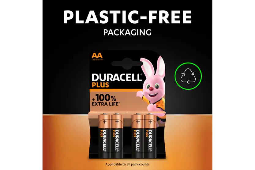Duracell Plus AA Alkaline Batteries | 4 Pack Duracell Plus AA Alkaline Batteries | 4 Pack