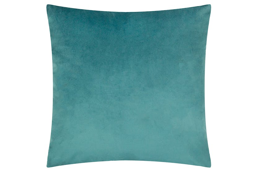 Duo Velvet Feather Cushion | Teal/Royal | 50 x 50 cm Duo Velvet Feather Cushion | Teal/Royal | 50 x 50 cm