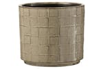 Flowerpot Square | Beige/Grey | Medium Flowerpot Square | Beige/Grey | Medium