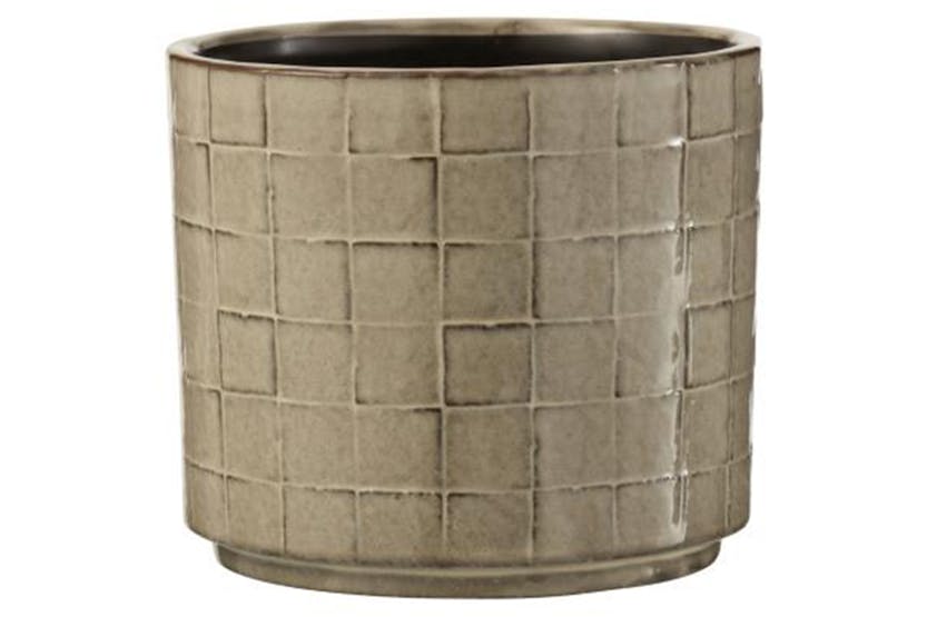 Flowerpot Square | Beige/Grey | Medium Flowerpot Square | Beige/Grey | Medium