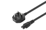Manhattan 3-Pin UK Power Cable BS1363 to C5 Manhattan 3-Pin UK Power Cable BS1363 to C5