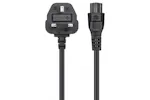 Manhattan 3-Pin UK Power Cable BS1363 to C5 Manhattan 3-Pin UK Power Cable BS1363 to C5
