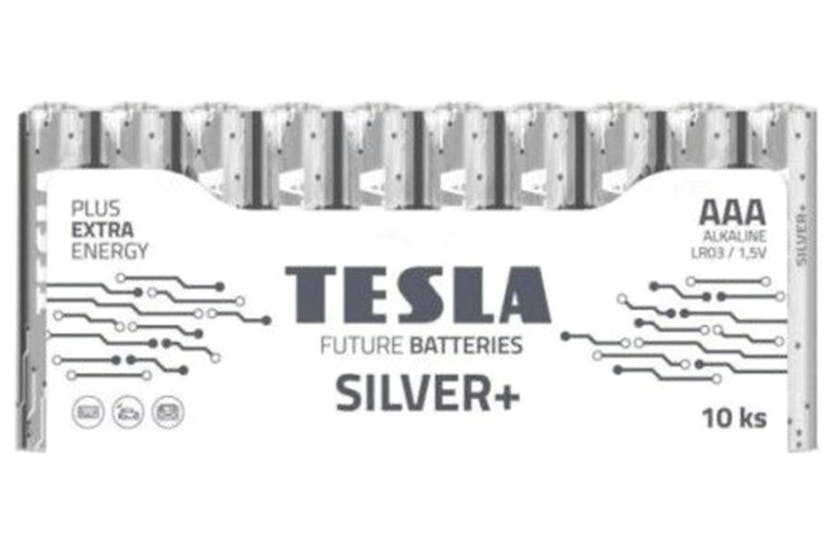 Tesla Silver+ AAA Battery | 10 Pcs of Pack Tesla Silver+ AAA Battery | 10 Pcs of Pack