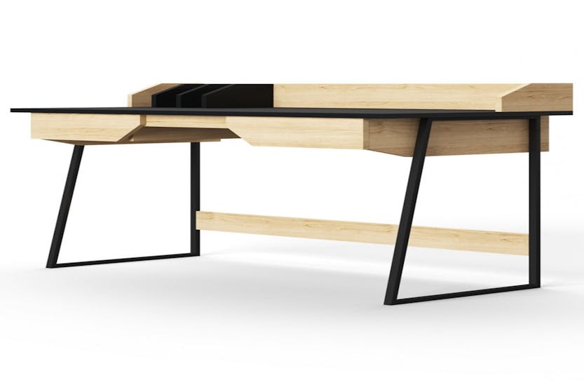 Dorel Salisbury Desk | Light Brown Dorel Salisbury Desk | Light Brown