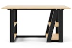 Dorel Penzance Desk | Light Brown/Black Dorel Penzance Desk | Light Brown/Black