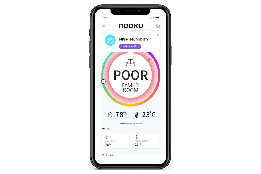 Nooku Air Quality Multi-Room Monitor Kit Nooku Air Quality Multi-Room Monitor Kit