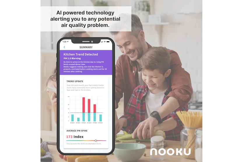 Nooku Air Quality Multi-Room Monitor Kit Nooku Air Quality Multi-Room Monitor Kit