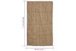 vidaXL 155783 Jute Sacks 5 Pcs 60x105cm 100% Jute 340 Gsm vidaXL 155783 Jute Sacks 5 Pcs 60x105cm 100% Jute 340 Gsm