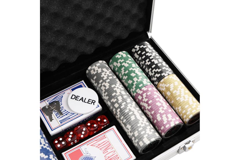 vidaXL 80417 Poker Chip Set 300 Pcs 11.5 G vidaXL 80417 Poker Chip Set 300 Pcs 11.5 G