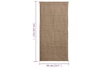 vidaXL 155806 Jute Sacks 30 Pcs 65x135cm 100% Jute 220 Gsm vidaXL 155806 Jute Sacks 30 Pcs 65x135cm 100% Jute 220 Gsm