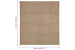 vidaXL 155782 Jute Sacks 10 Pcs 100x110cm 100% Jute 220 Gsm vidaXL 155782 Jute Sacks 10 Pcs 100x110cm 100% Jute 220 Gsm