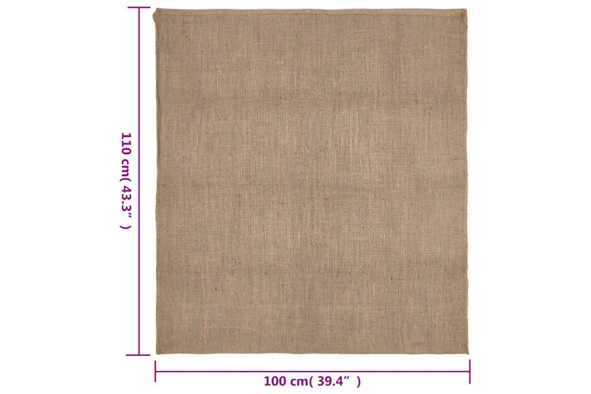 vidaXL 155782 Jute Sacks 10 Pcs 100x110cm 100% Jute 220 Gsm vidaXL 155782 Jute Sacks 10 Pcs 100x110cm 100% Jute 220 Gsm