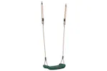 Vidaxl Outdoor Swing Seat For Kids Single With Adjustable Rope Green Vidaxl Outdoor Swing Seat For Kids Single With Adjustable Rope Green