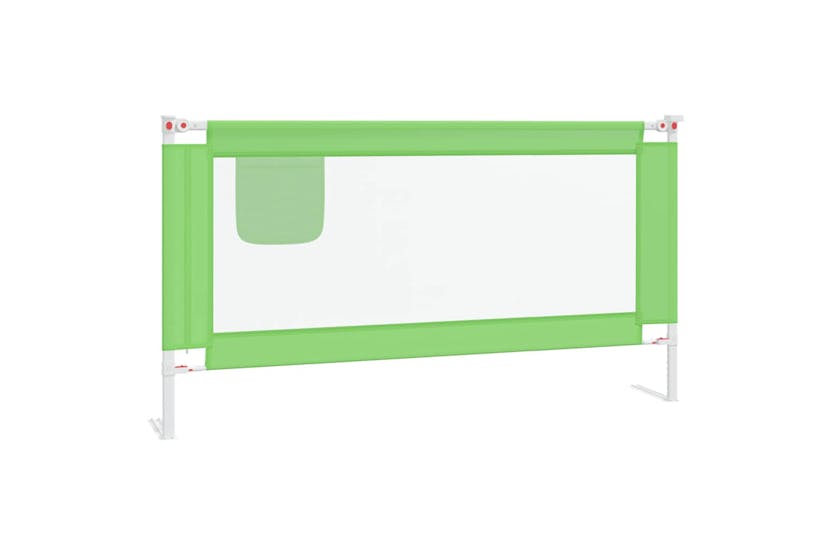 Vidaxl Toddler Safety Bed Rail Green 160x25 Cm Fabric Vidaxl Toddler Safety Bed Rail Green 160x25 Cm Fabric