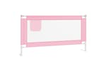 Vidaxl Toddler Safety Bed Rail Pink 160x25 Cm Fabric Vidaxl Toddler Safety Bed Rail Pink 160x25 Cm Fabric
