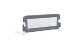 Vidaxl Toddler Safety Bed Rail Grey 102x42 Cm Polyester Vidaxl Toddler Safety Bed Rail Grey 102x42 Cm Polyester