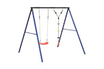 vidaXL 3283588 Outdoor Swing Set With Swing And Disc Swing vidaXL 3283588 Outdoor Swing Set With Swing And Disc Swing
