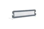 Vidaxl Toddler Safety Bed Rail Grey 120x42 Cm Polyester Vidaxl Toddler Safety Bed Rail Grey 120x42 Cm Polyester