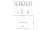 vidaXL 3283595 Outdoor Swing Set With Swing, Ladder, Disc Swing vidaXL 3283595 Outdoor Swing Set With Swing, Ladder, Disc Swing