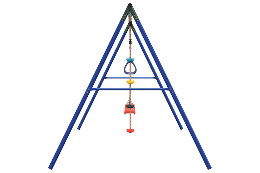 vidaXL 3283626 Outdoor Swing Set With Swings. Trapeze. Disc Swing vidaXL 3283626 Outdoor Swing Set With Swings. Trapeze. Disc Swing