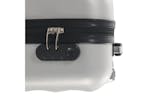 vidaXL 91892 Hardcase Trolley Bright Silver Abs vidaXL 91892 Hardcase Trolley Bright Silver Abs