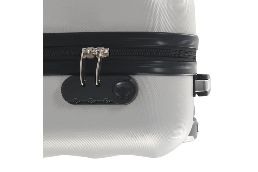 vidaXL 91892 Hardcase Trolley Bright Silver Abs vidaXL 91892 Hardcase Trolley Bright Silver Abs